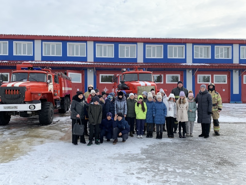 День открытых дверей прошел в 138 пожарно-спасательной части