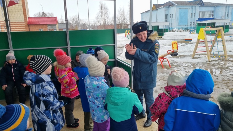 День пожарной безопасности в детском саду "Чебурашка"