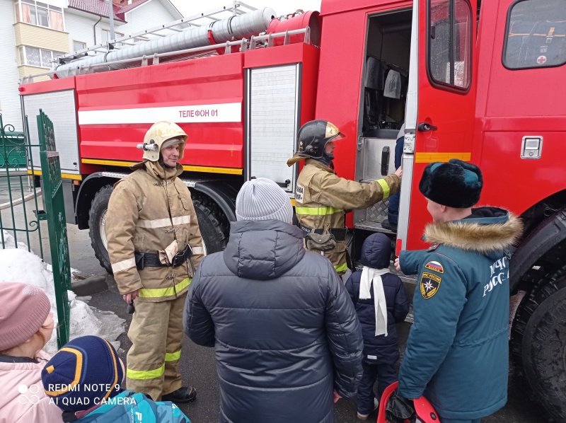 День пожарной безопасности в детском саду "Чебурашка"