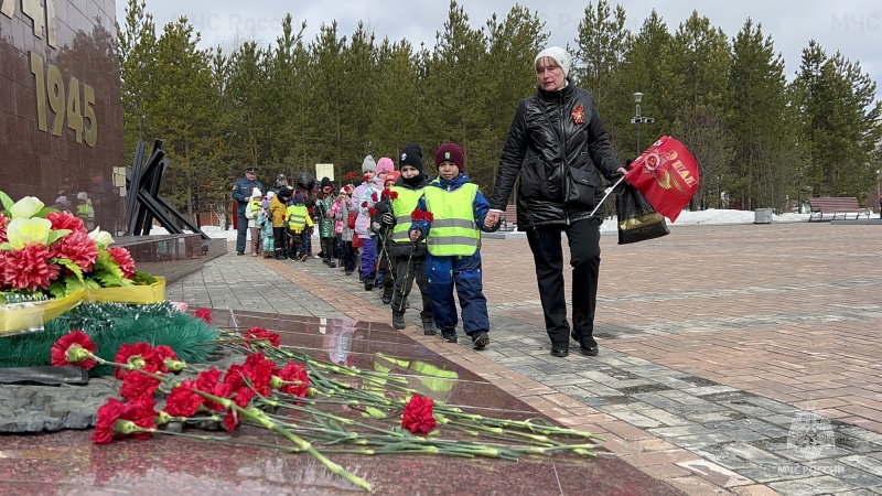 В честь предстоящего Дня Победы в Югре проходят памятные акции