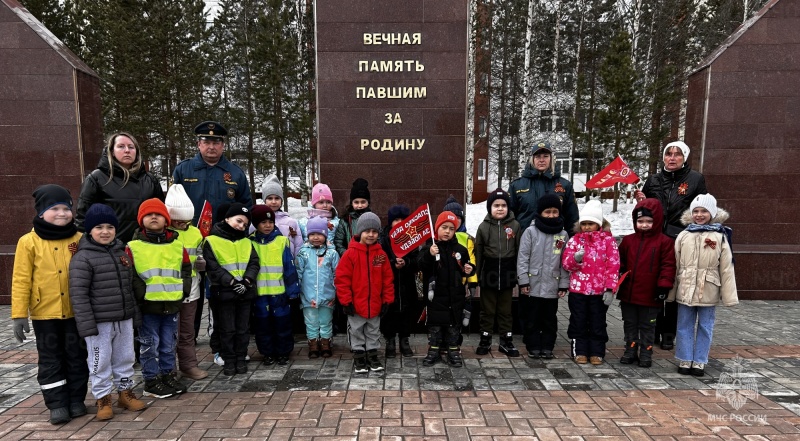 В честь предстоящего Дня Победы в Югре проходят памятные акции