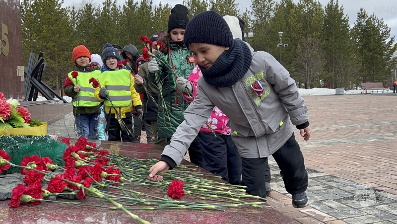 В честь предстоящего Дня Победы в Югре проходят памятные акции