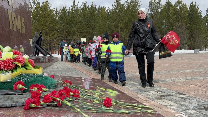 В честь предстоящего Дня Победы в Югре проходят памятные акции